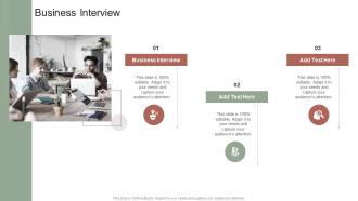 Business Interview In Powerpoint And Google Slides Cpb