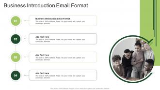 Business Introduction Email Format In Powerpoint And Google Slides Cpb