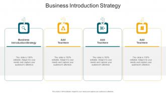 Business Introduction Strategy In Powerpoint And Google Slides Cpb