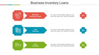 Business Inventory Loans Ppt Powerpoint Presentation Infographic Template Objects Cpb