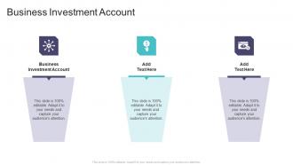 Business Investment Account In Powerpoint And Google Slides Cpb