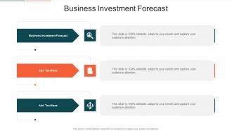 Business Investment Forecast In Powerpoint And Google Slides Cpb