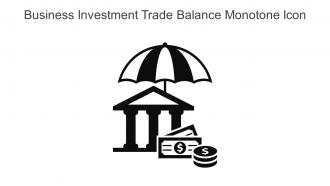 Business Investment Trade Balance Monotone Icon In Powerpoint Pptx Png And Editable Eps Format