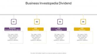 Business Investopedia Dividend In Powerpoint And Google Slides Cpb