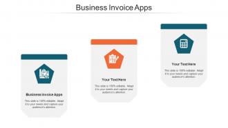 Business Invoice Apps Ppt Powerpoint Presentation Icon Deck Cpb