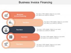 Business invoice financing ppt powerpoint presentation file graphics download cpb
