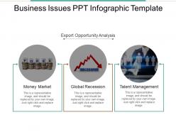 Business issues ppt infographic template