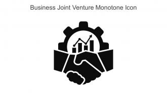 Business Joint Venture Monotone Icon In Powerpoint Pptx Png And Editable Eps Format