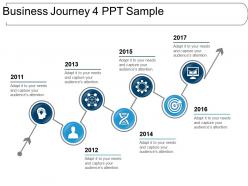 Business journey 4 ppt sample