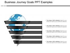 Business Journey Goals PPT Examples