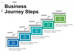 Business journey steps ppt images gallery