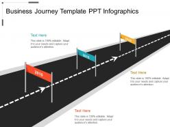 Business journey template ppt infographics