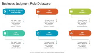Business Judgment Rule Delaware In Powerpoint And Google Slides Cpb