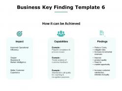 Business key finding capabilities operational efficiency ppt powerpoint presentation file guidelines
