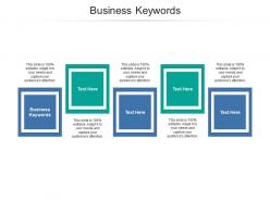 Business keywords ppt powerpoint presentation icon graphics pictures cpb
