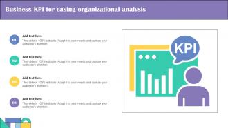Business KPI For Easing Organizational Analysis