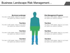 Business landscape risk management programs hedge fund analysis cpb