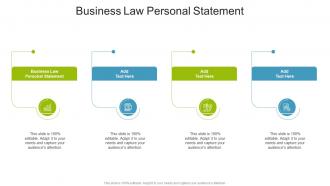 Business Law Personal Statement In Powerpoint And Google Slides Cpb
