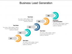 Business lead generation ppt powerpoint presentation file background images cpb