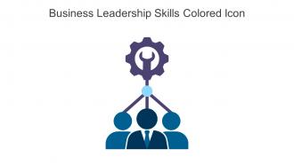 Business Leadership Skills Colored Icon In Powerpoint Pptx Png And Editable Eps Format