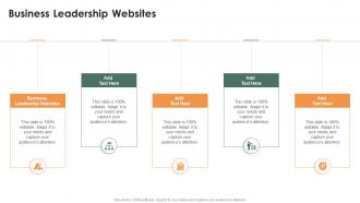 Business Leadership Websites In Powerpoint And Google Slides Cpb