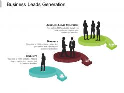 Business leads generation ppt powerpoint presentation ideas gridlines cpb