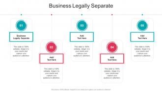 Business Legally Separate In Powerpoint And Google Slides Cpb