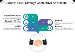 Business level strategy competitive advantage swot analysis global presence