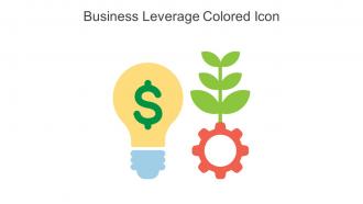 Business Leverage Colored Icon In Powerpoint Pptx Png And Editable Eps Format