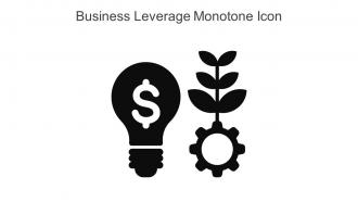 Business Leverage Monotone Icon In Powerpoint Pptx Png And Editable Eps Format