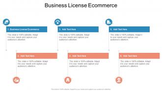 Business License Ecommerce In Powerpoint And Google Slides Cpb