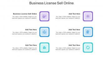 Business License Sell Online Ppt Powerpoint Presentation Infographics Cpb