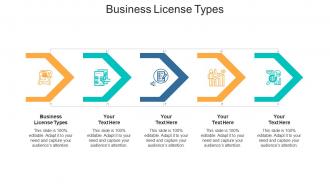 Business license types ppt powerpoint presentation infographics format ideas cpb