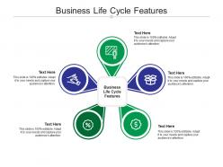 Business life cycle features ppt powerpoint presentation layouts mockup cpb