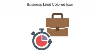 Business Limit Colored Icon In Powerpoint Pptx Png And Editable Eps Format