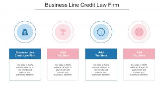Business Line Credit Law Firm Ppt Powerpoint Presentation Pictures Clipart Cpb