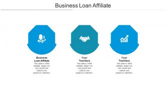 Business loan affiliate ppt powerpoint presentation picture cpb