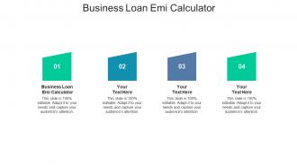 Business loan emi calculator ppt powerpoint presentation ideas sample cpb
