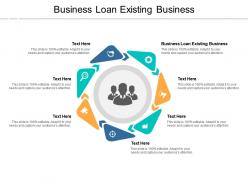 Business loan existing business ppt powerpoint presentation file clipart images cpb