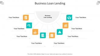 Business loan lending ppt powerpoint presentation icon graphics download cpb
