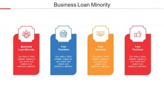 Business Loan Minority Ppt Powerpoint Presentation File Slides Cpb