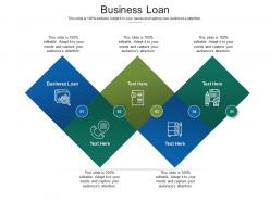 Business loan ppt powerpoint presentation slides vector cpb