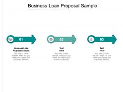 Business loan proposal sample ppt powerpoint presentation outline show cpb