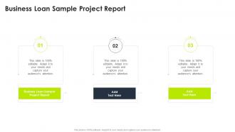 Business Loan Sample Project Report In Powerpoint And Google Slides Cpb