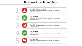 Business Loan Terms Years Ppt Powerpoint Presentation Infographic Pictures Cpb