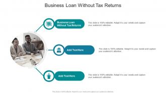 Business Loan Without Tax Returns In Powerpoint And Google Slides Cpb