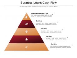 Business loans cash flow ppt powerpoint presentation pictures brochure cpb