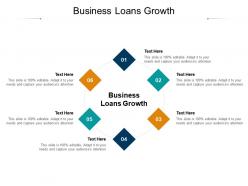 Business loans growth ppt powerpoint presentation styles inspiration cpb