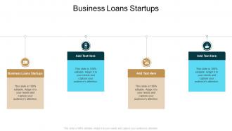 Business Loans Startups In Powerpoint And Google Slides Cpb