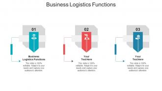 Business logistics functions ppt powerpoint presentation layouts ideas cpb